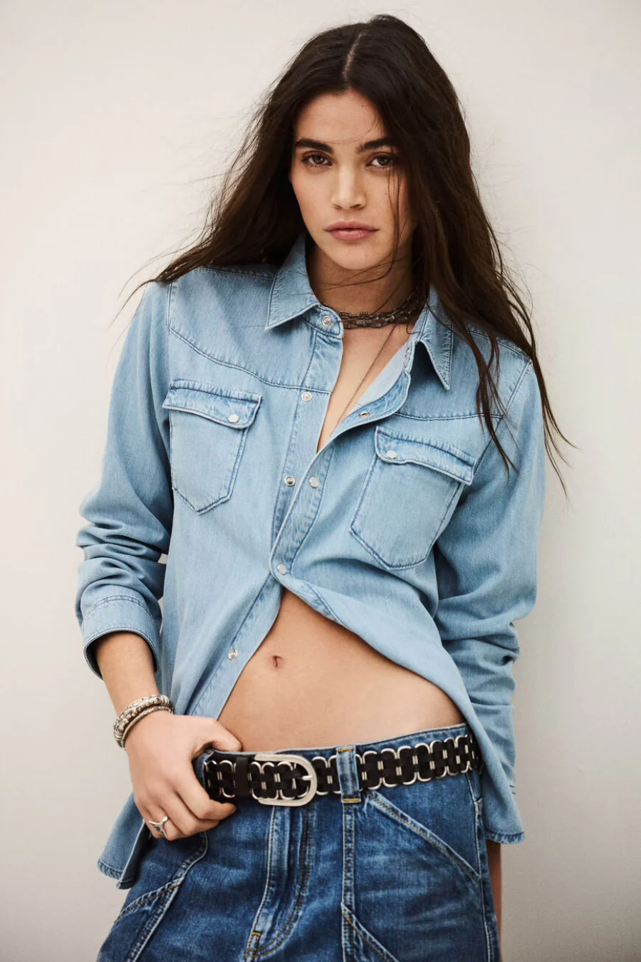 Adali Shirt Used Light Blue - Image 2