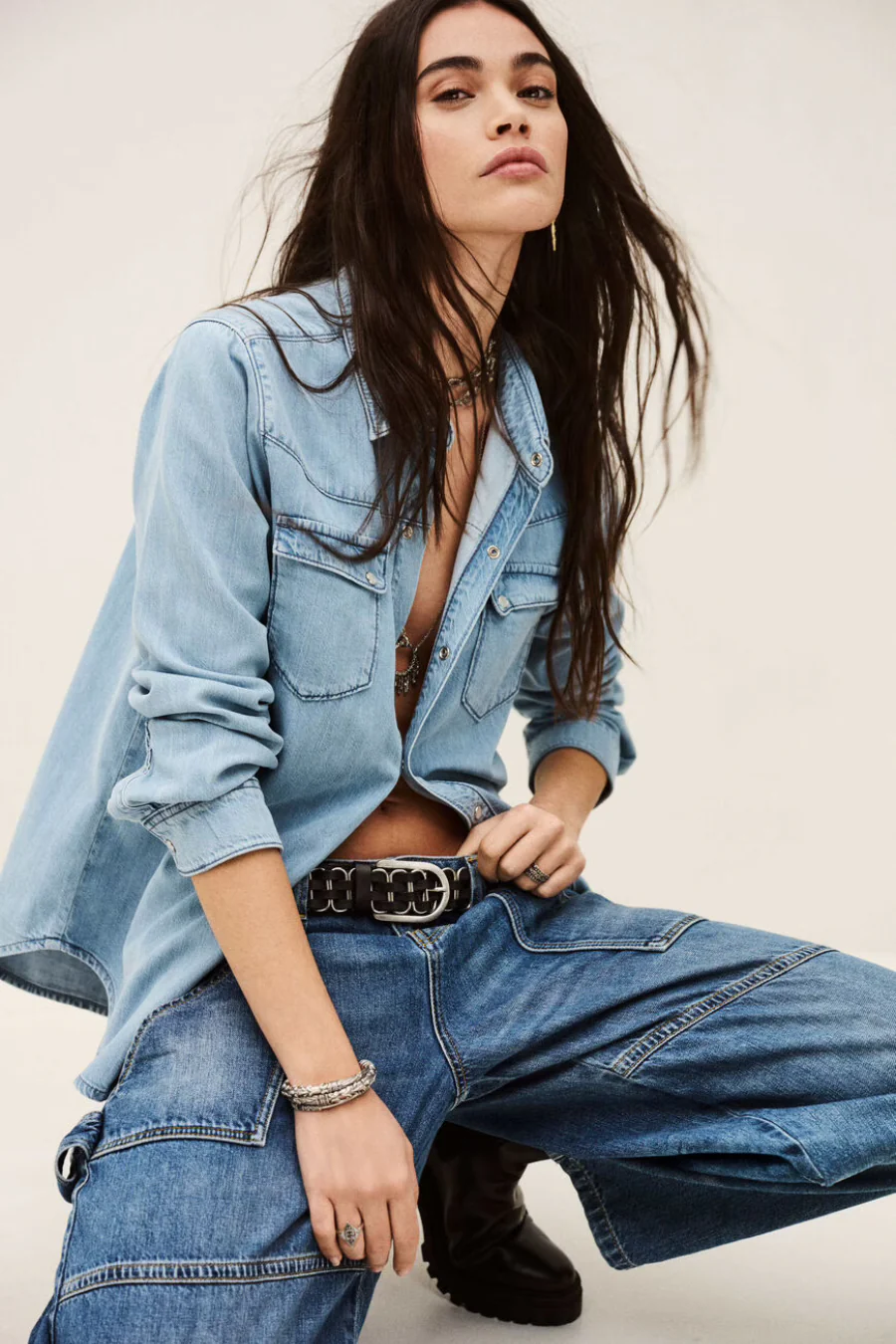 Adali Shirt Used Light Blue - Image 3