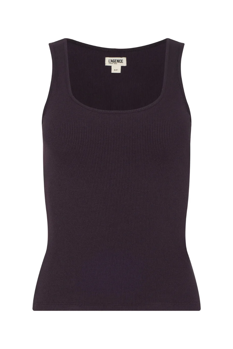 Adira Scoopneck Tank Dark Malbec - Image 4