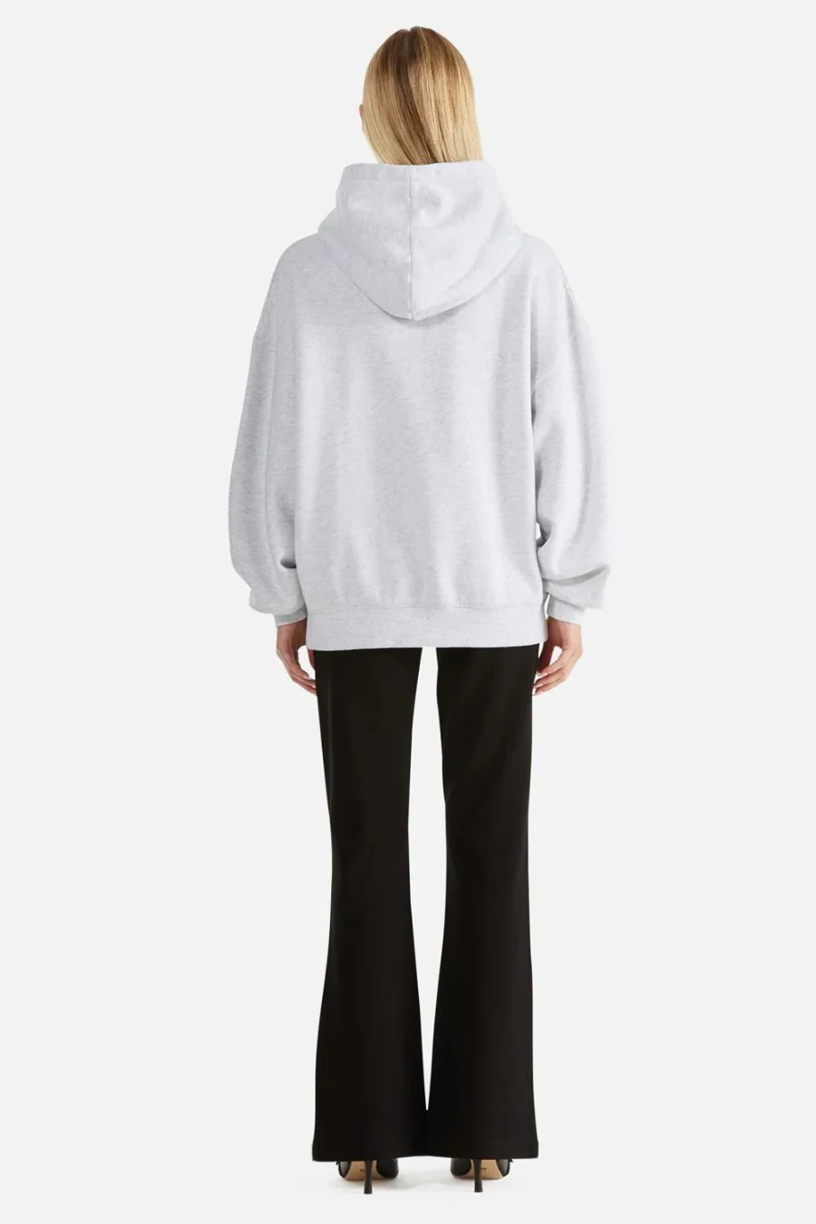 Aleague Hoodie White Marle - Image 2