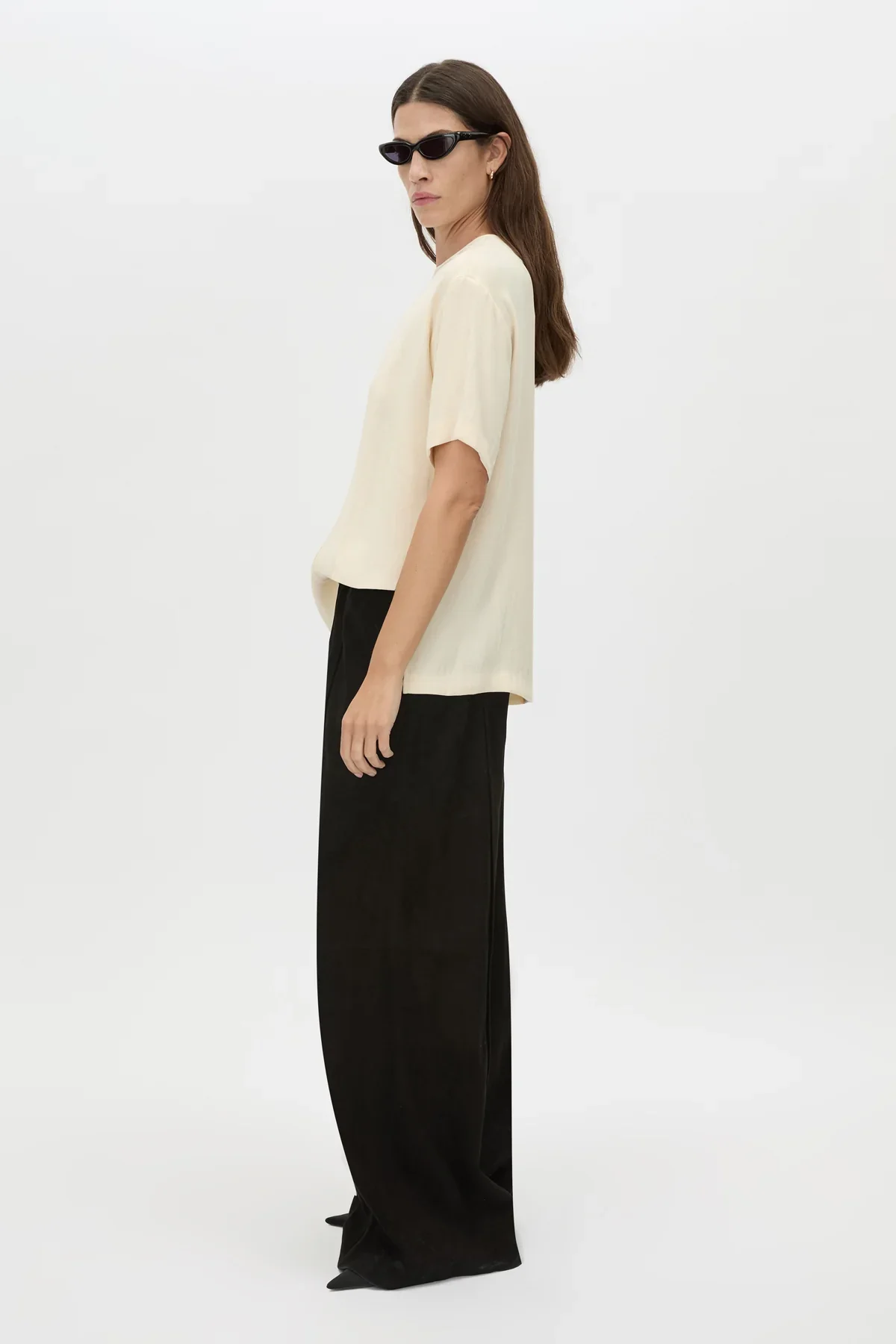 Allegro Satin Tee Cream - Image 4