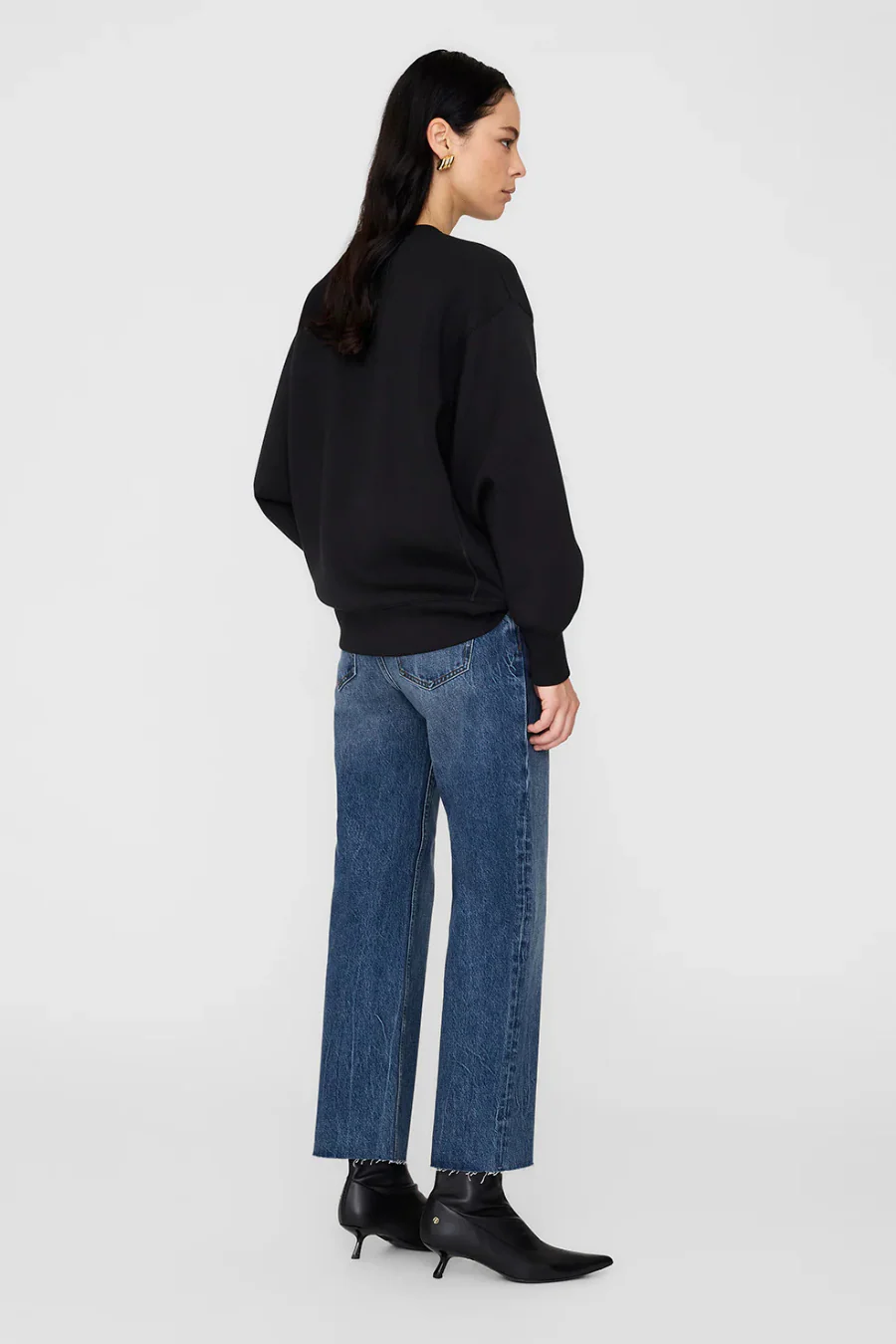 Alto Sweatshirt Framed Monogram Black - Image 2