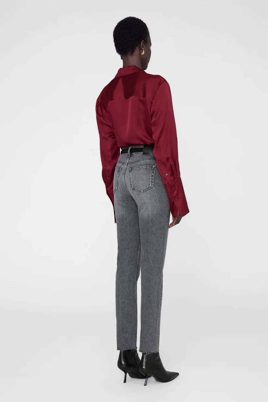 Amanda Shirt Cabernet - Image 2