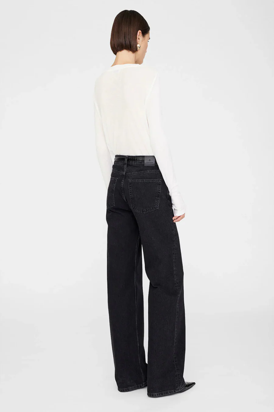 Amani Long Sleeve Tee Ivory - Image 2