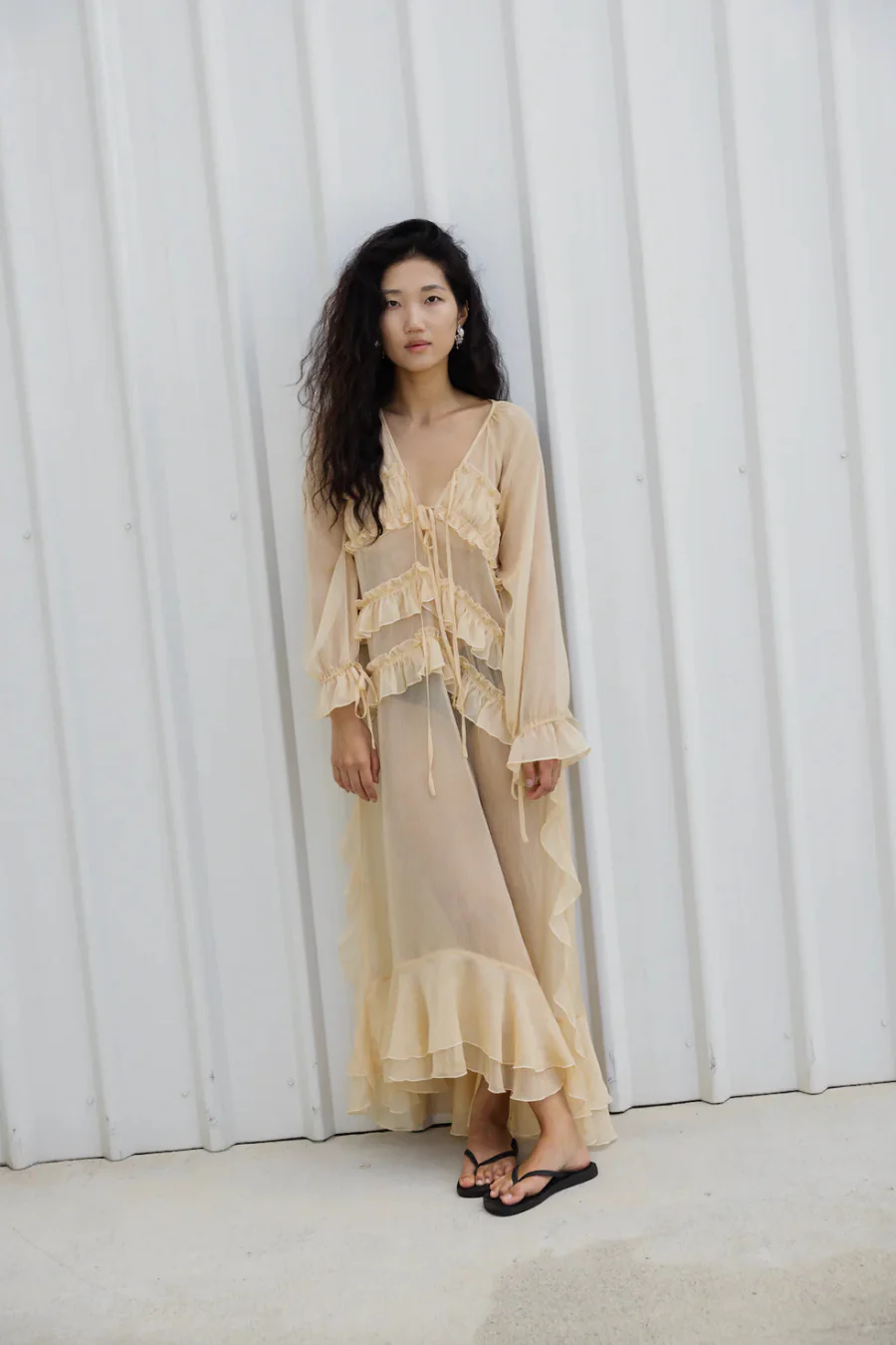 Amara Dress Champagne - Image 3