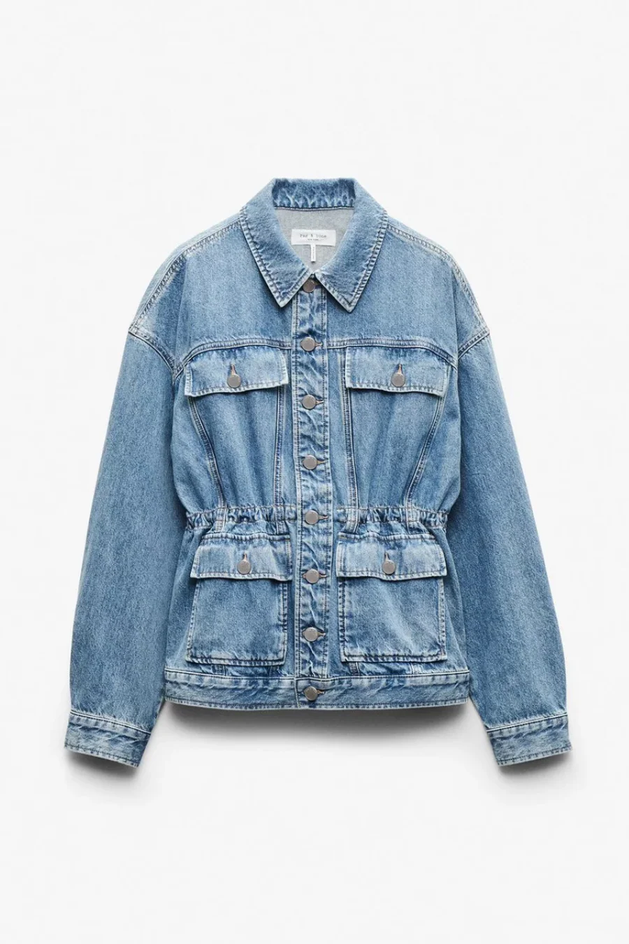 Amy Cinched Denim Jacket Ithaca - Image 4