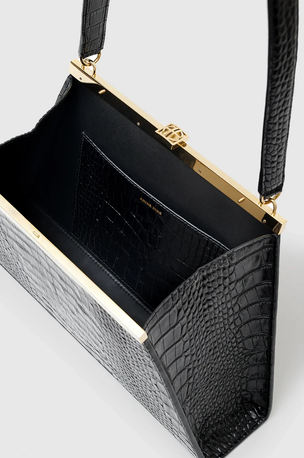 Anine Bag Black Embossed - Image 3