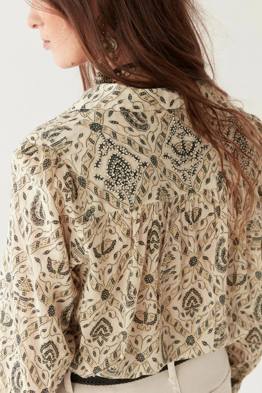 Anne Blouse Java Vanilla - Image 2
