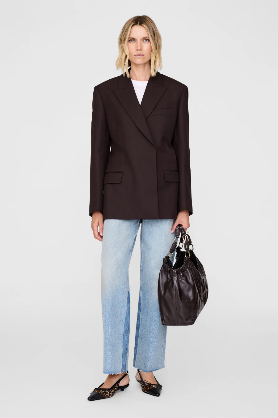 Aretha Blazer Deep Brown - Image 2