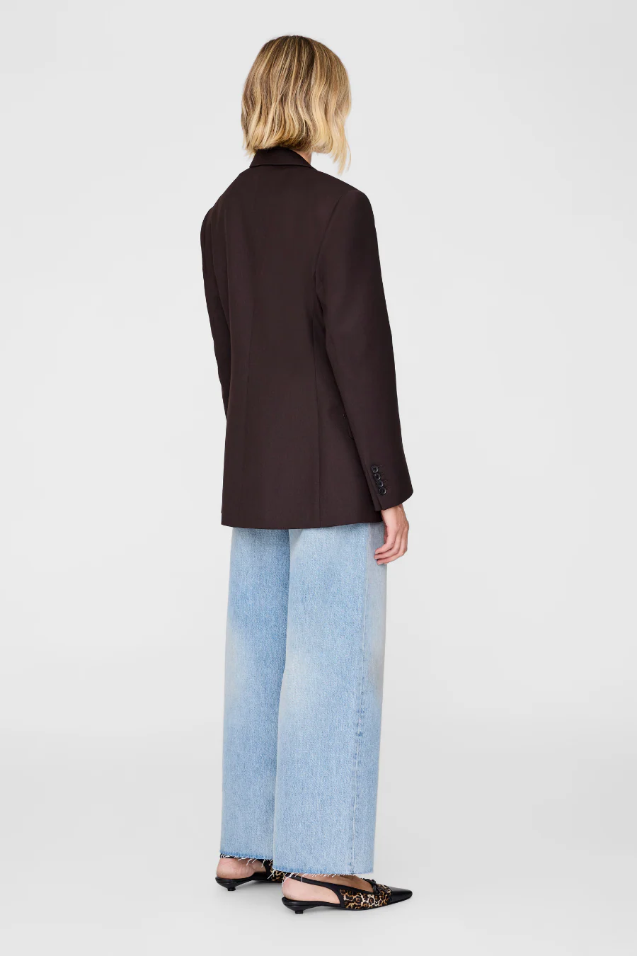 Aretha Blazer Deep Brown - Image 3