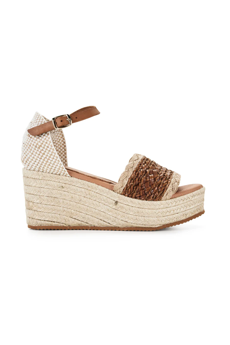 Aria Espadrille Tan - Image 3