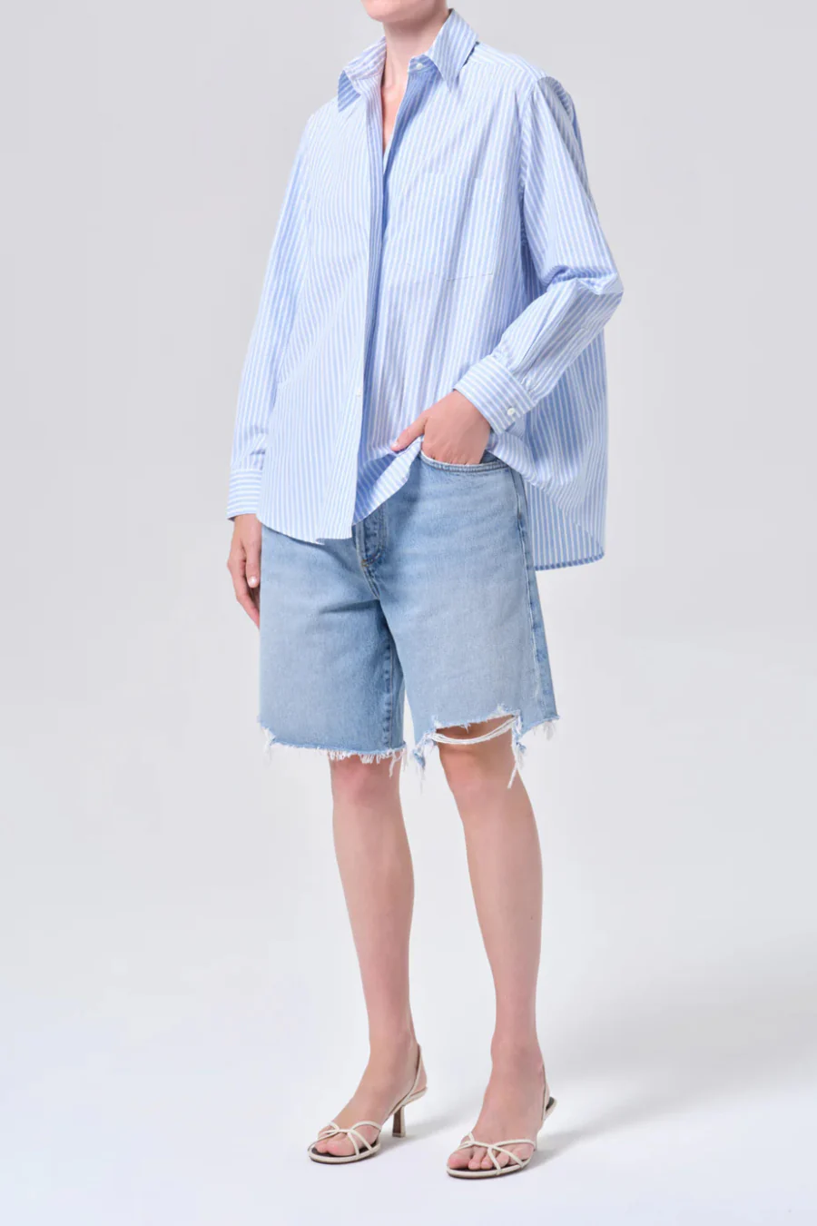 Aris Shirt Banks Stripe - Image 3