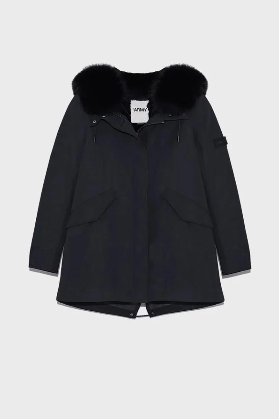 Army Parka 72cm Black - Image 4