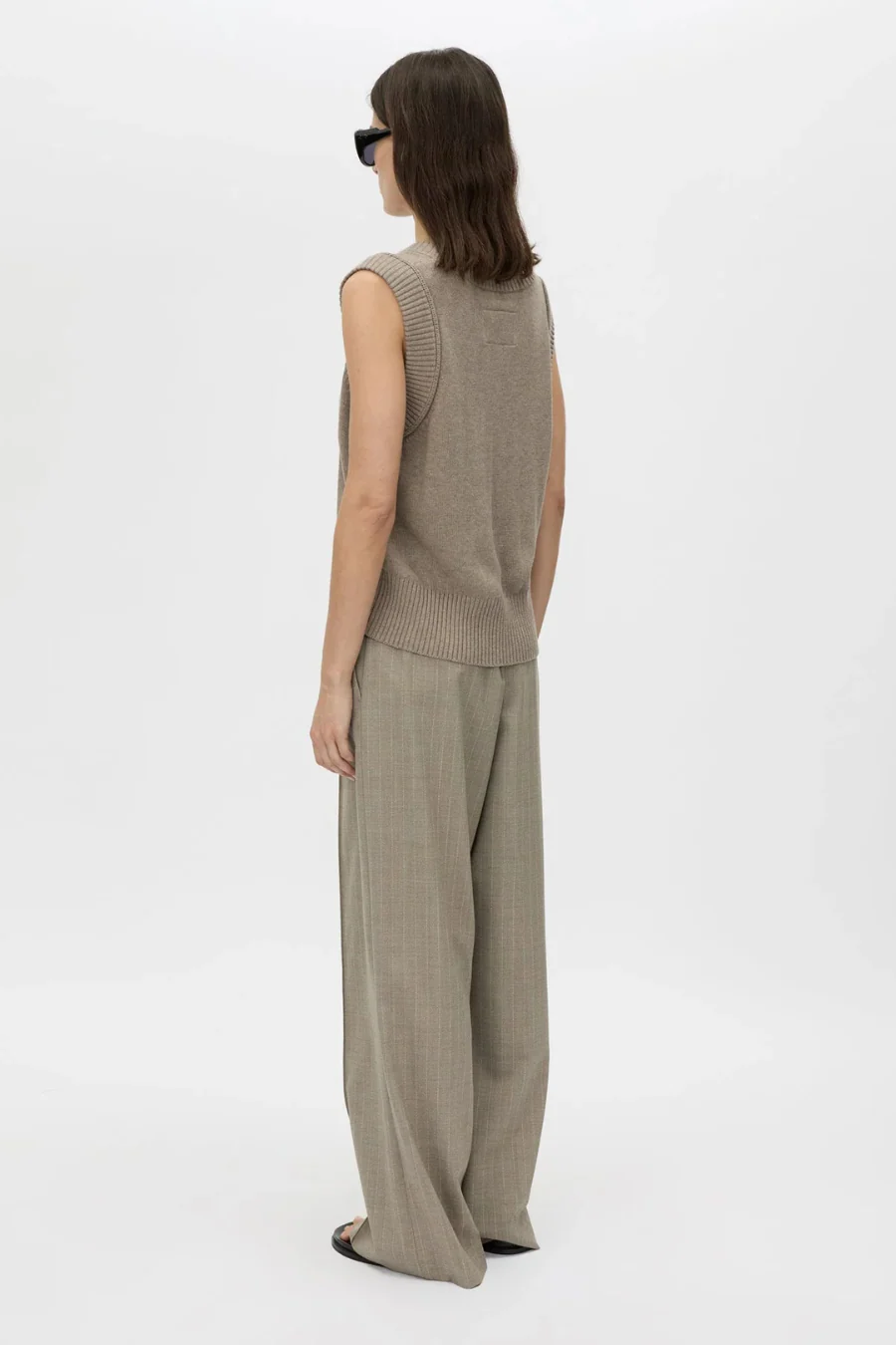 Arnelle Pant Natural Pinstripe - Image 2
