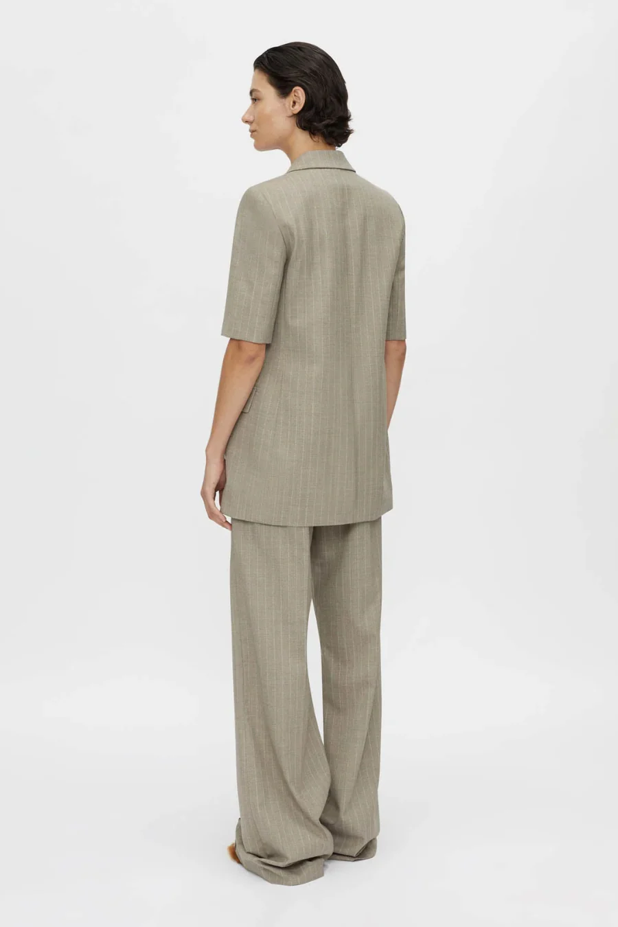 Arnelle Pant Natural Pinstripe - Image 5