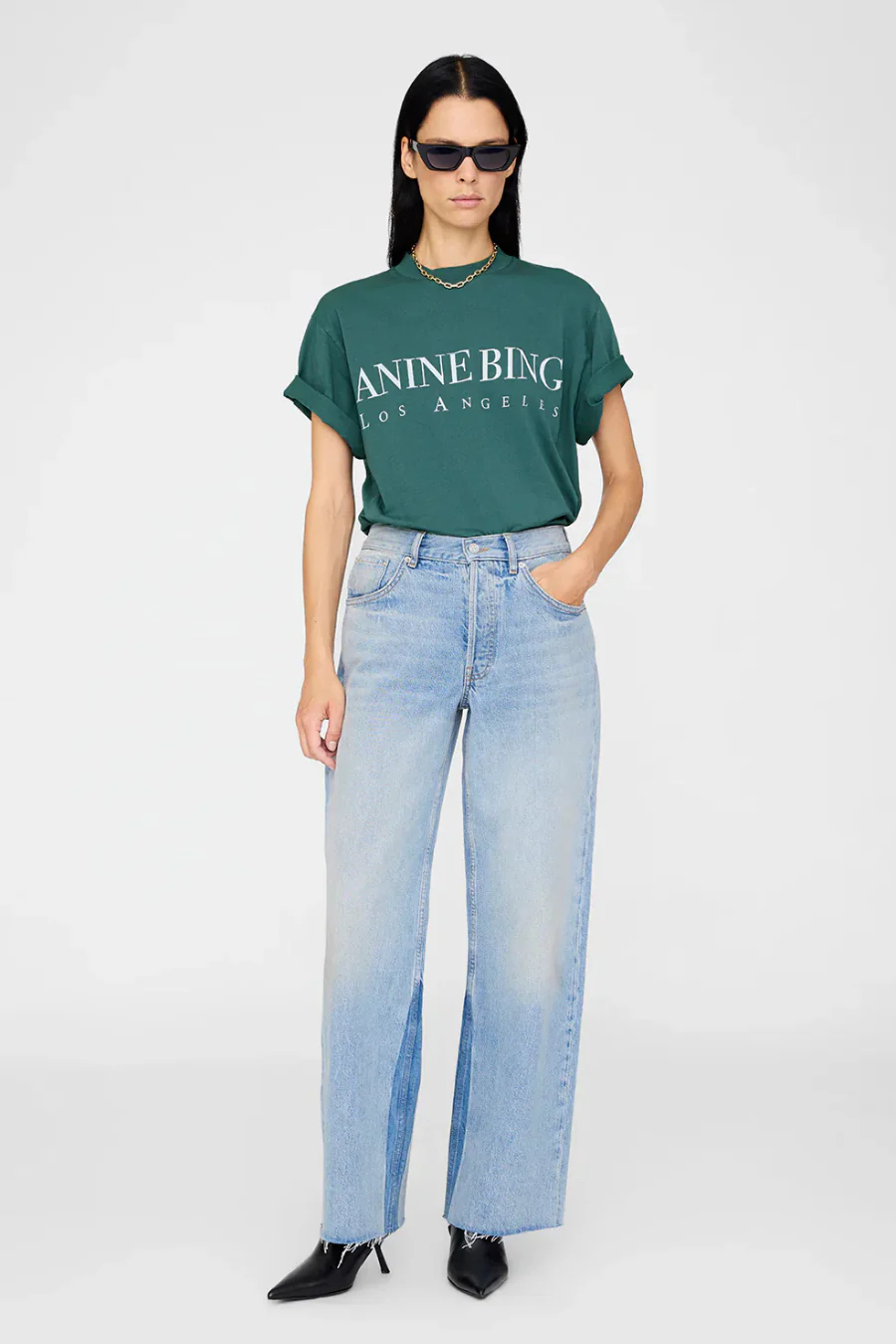 Ashton Tee Los Angeles Dark Teal
