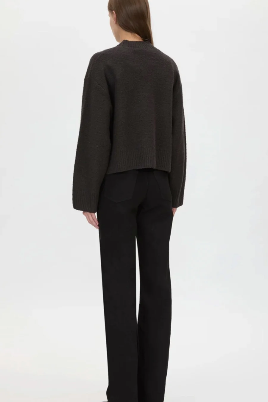 Atlas Knit Cardigan Slate - Image 2