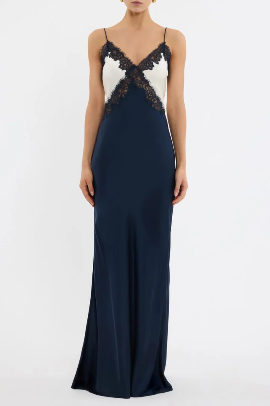 Aumoe Maxi Cream/Navy Dark