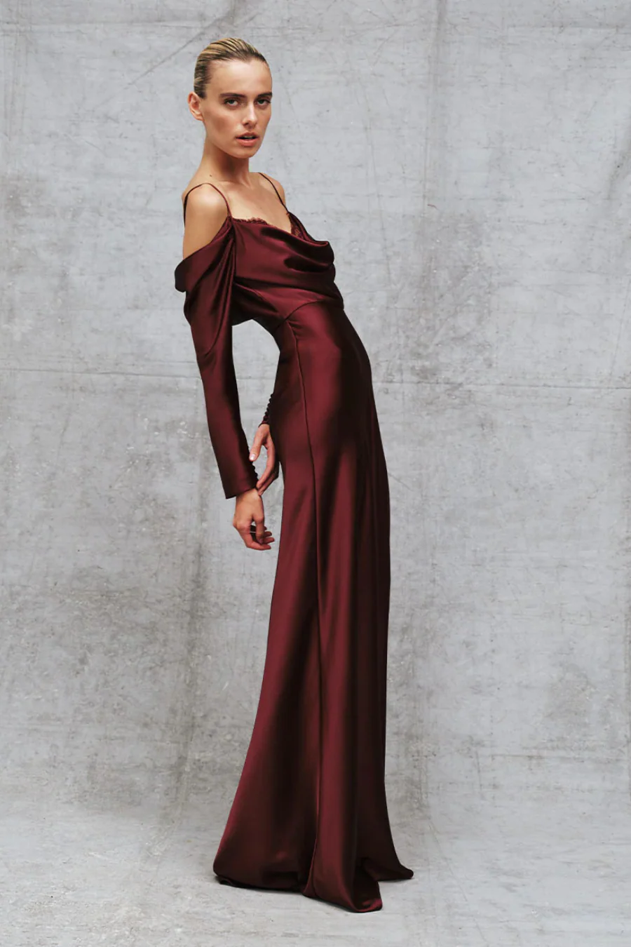 Avalon Gown Wine - Image 5