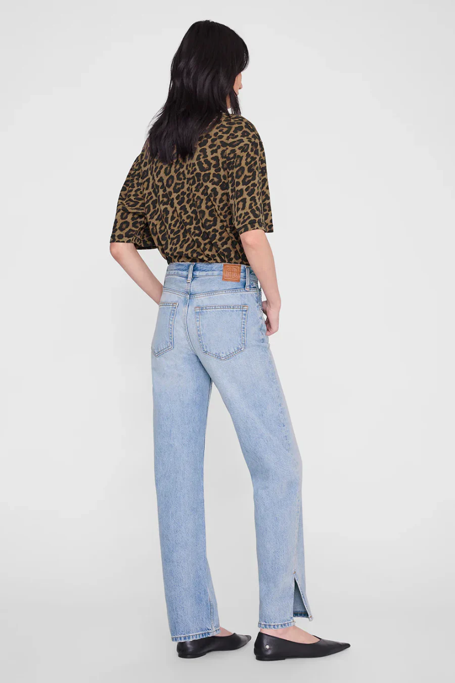 Avi Tee Black Brown Leopard - Image 3