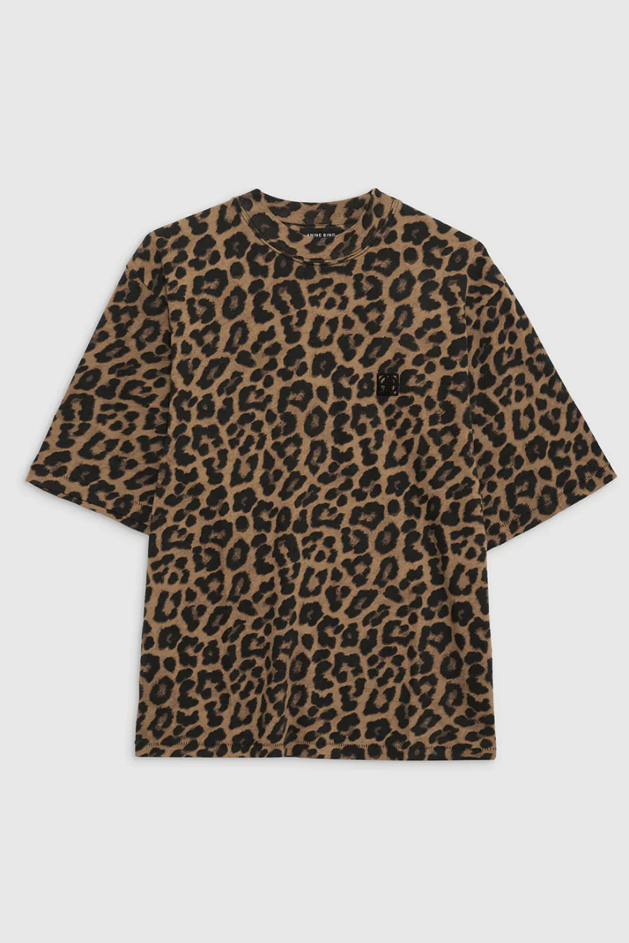 Avi Tee Black Brown Leopard - Image 4