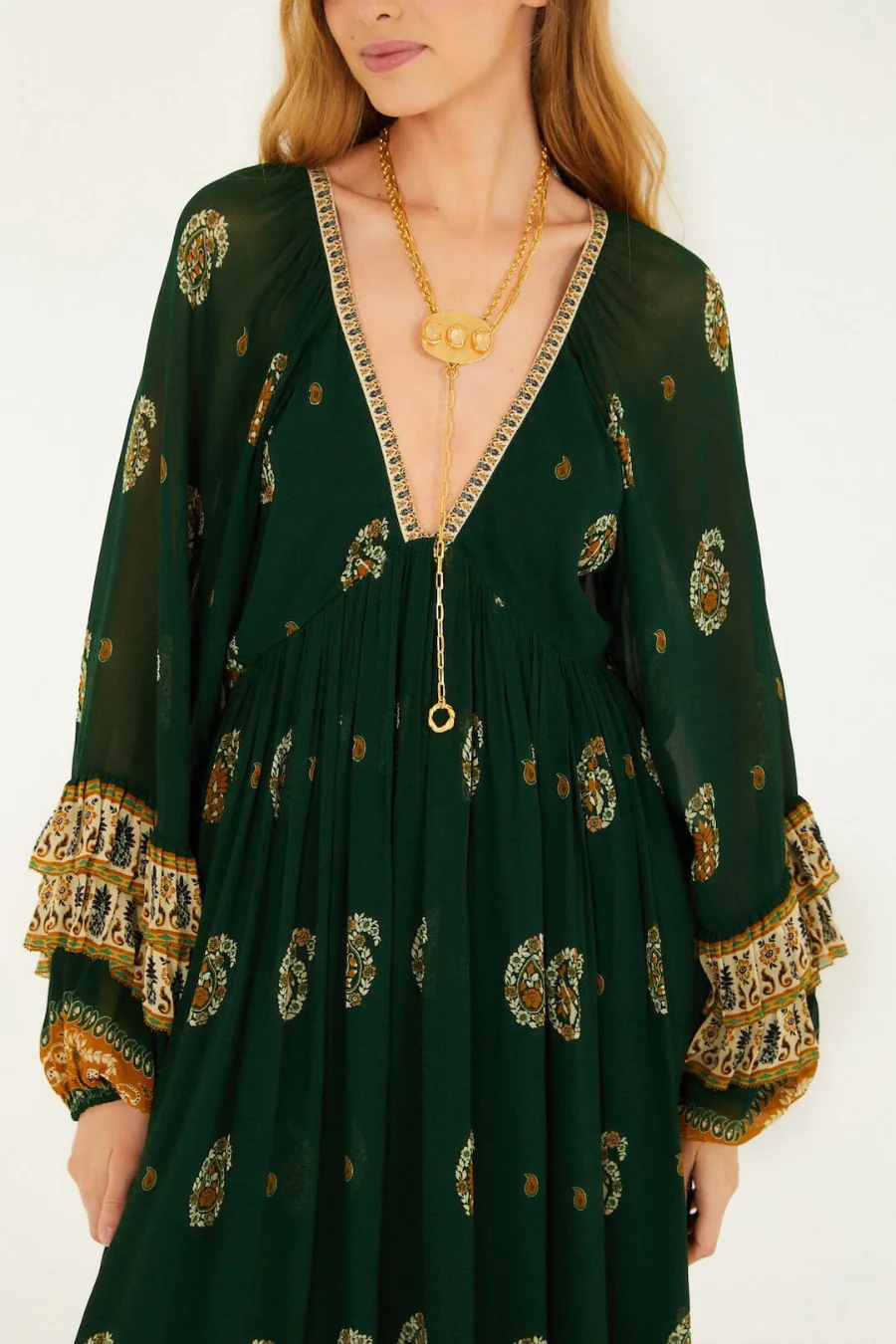 Ayla Maxi Dress Green