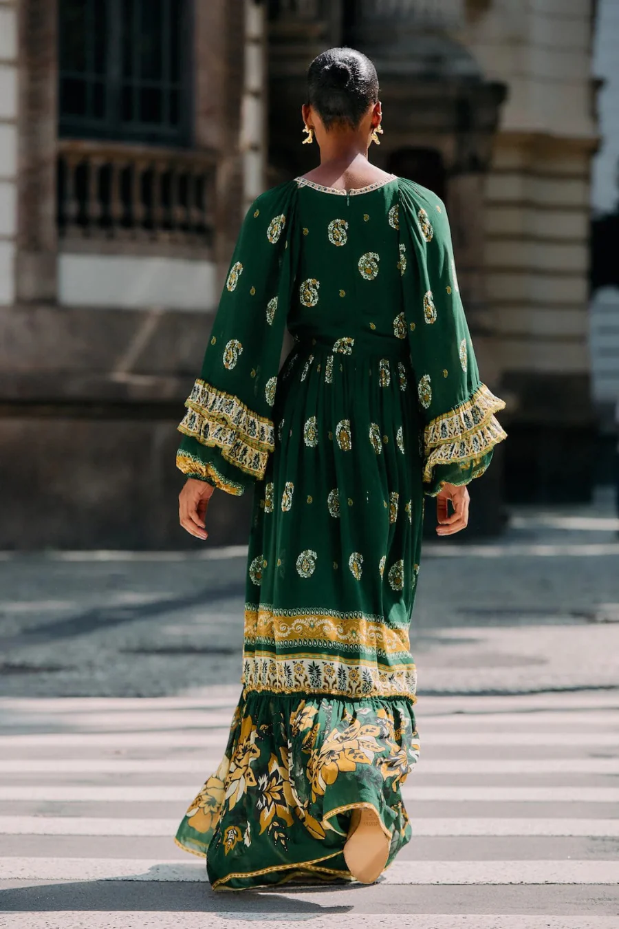 Ayla Maxi Dress Green - Image 3
