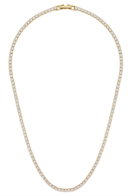 Baby Celestial Necklace Gold/Clear