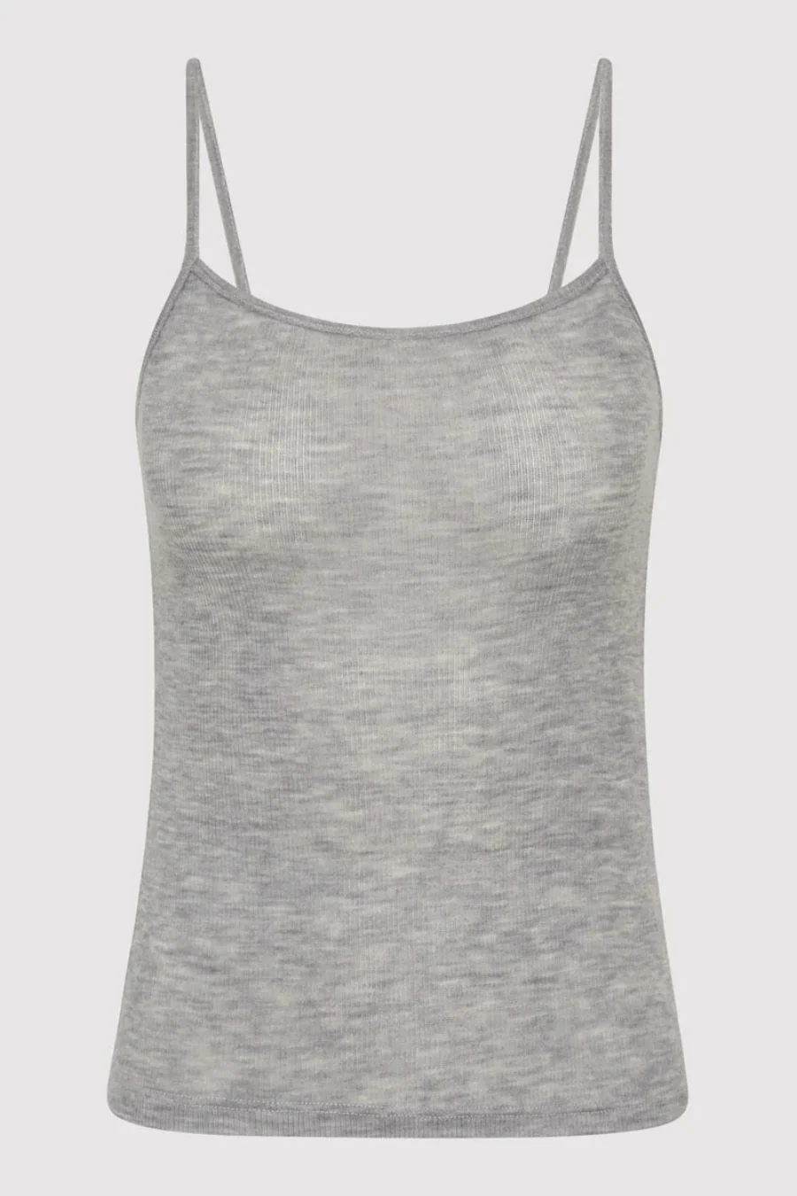 Baby Wool Cami Grey Marle - Image 3