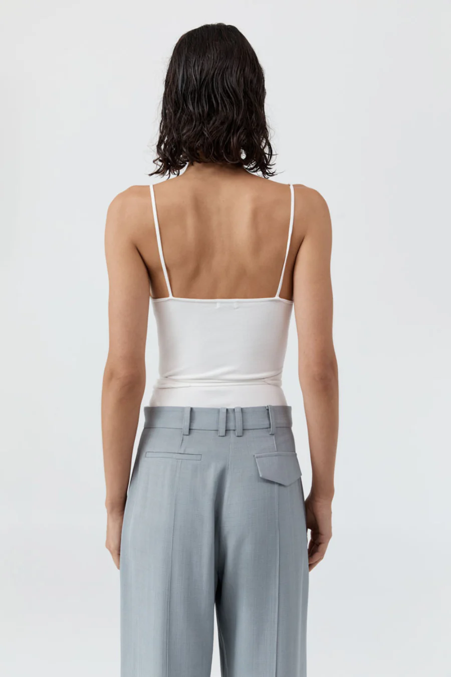 Ballerina Wrap Knit Top Off White - Image 2