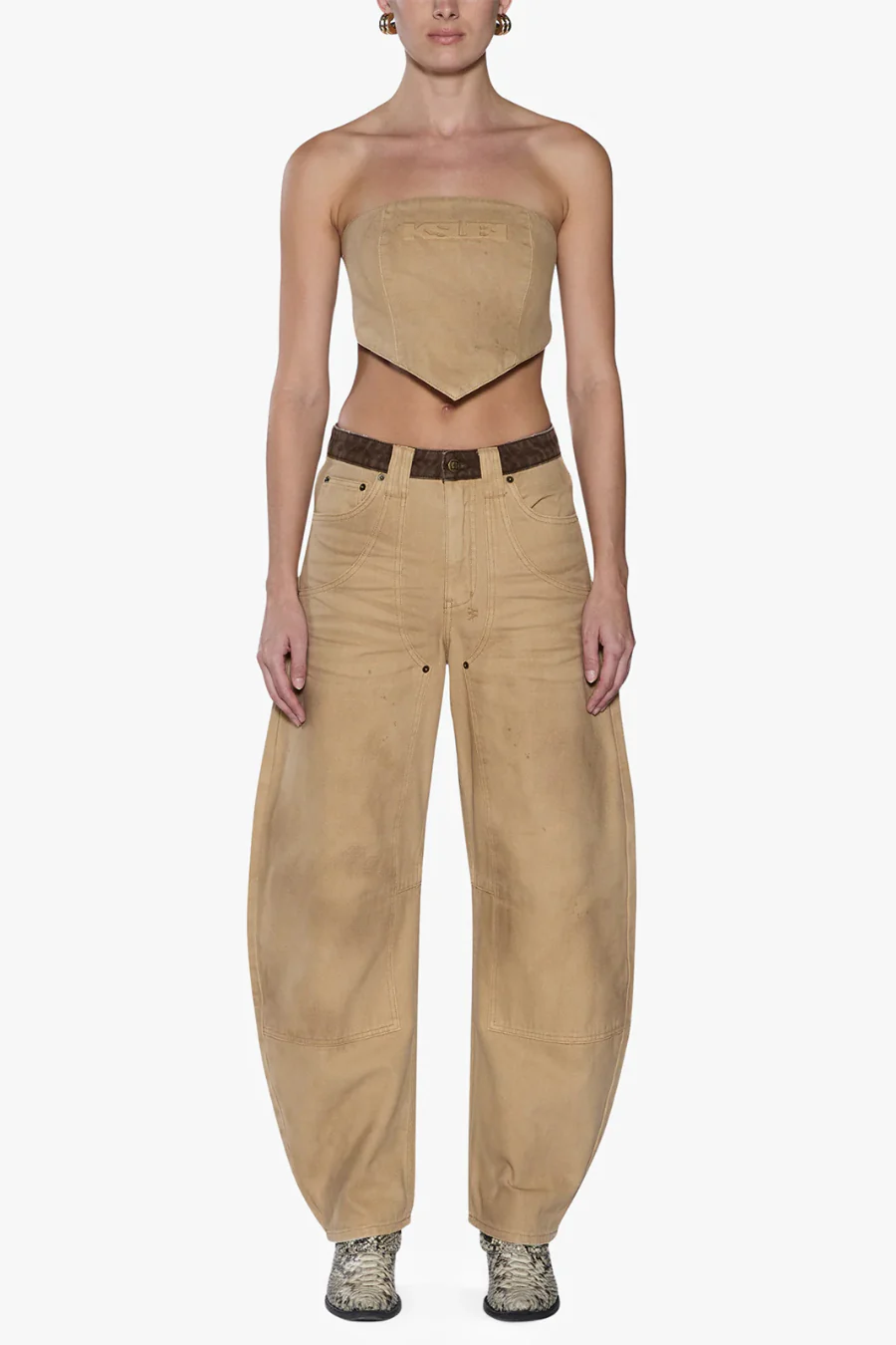 Barrel Jean Carpenter Sierra Tan - Image 3