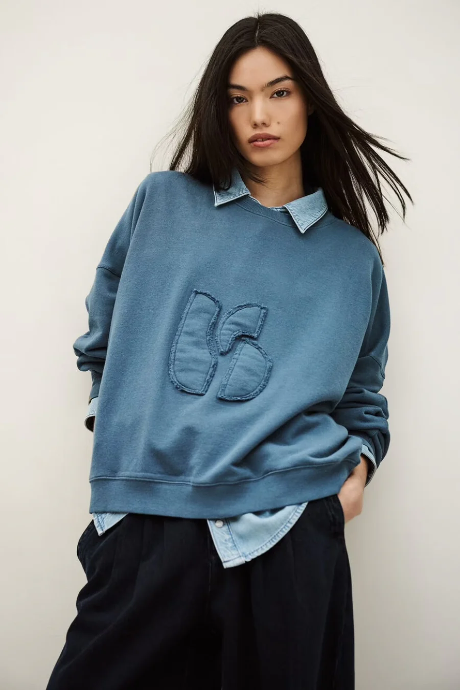 Baya Sweatshirt Blue - Image 2