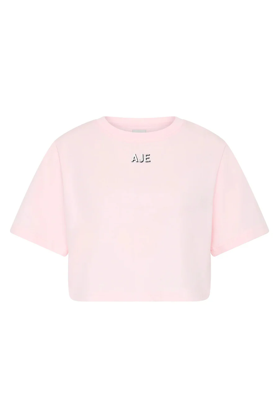 Beam Embroidered Logo Tee Pastel Pink - Image 3