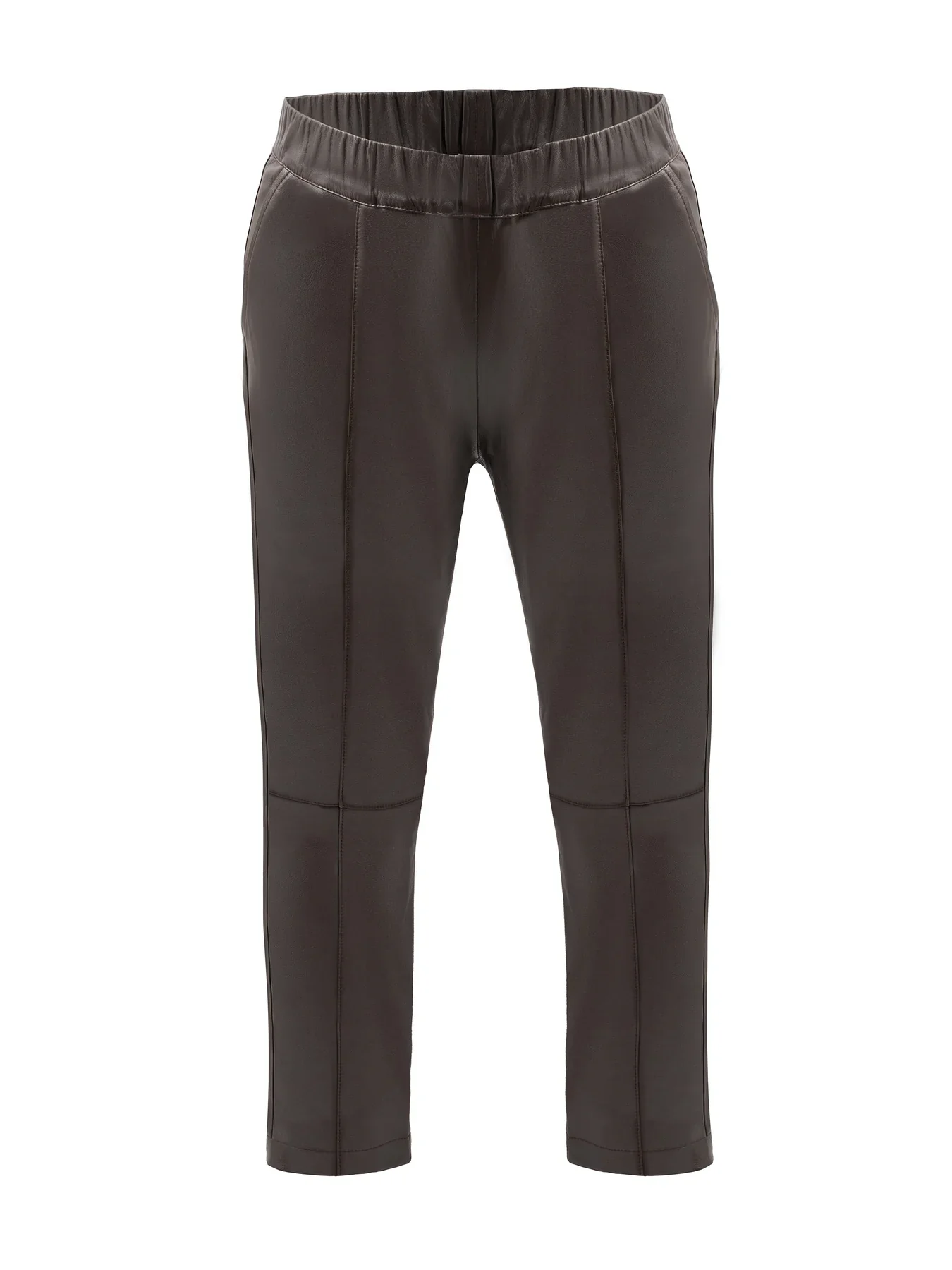 Bianca Leather Jogger Cacao - Image 7