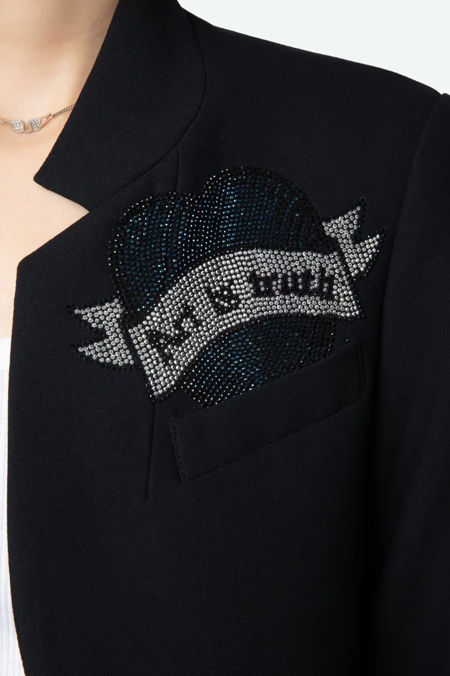 Bis Multistrass Blazer Encre - Image 4