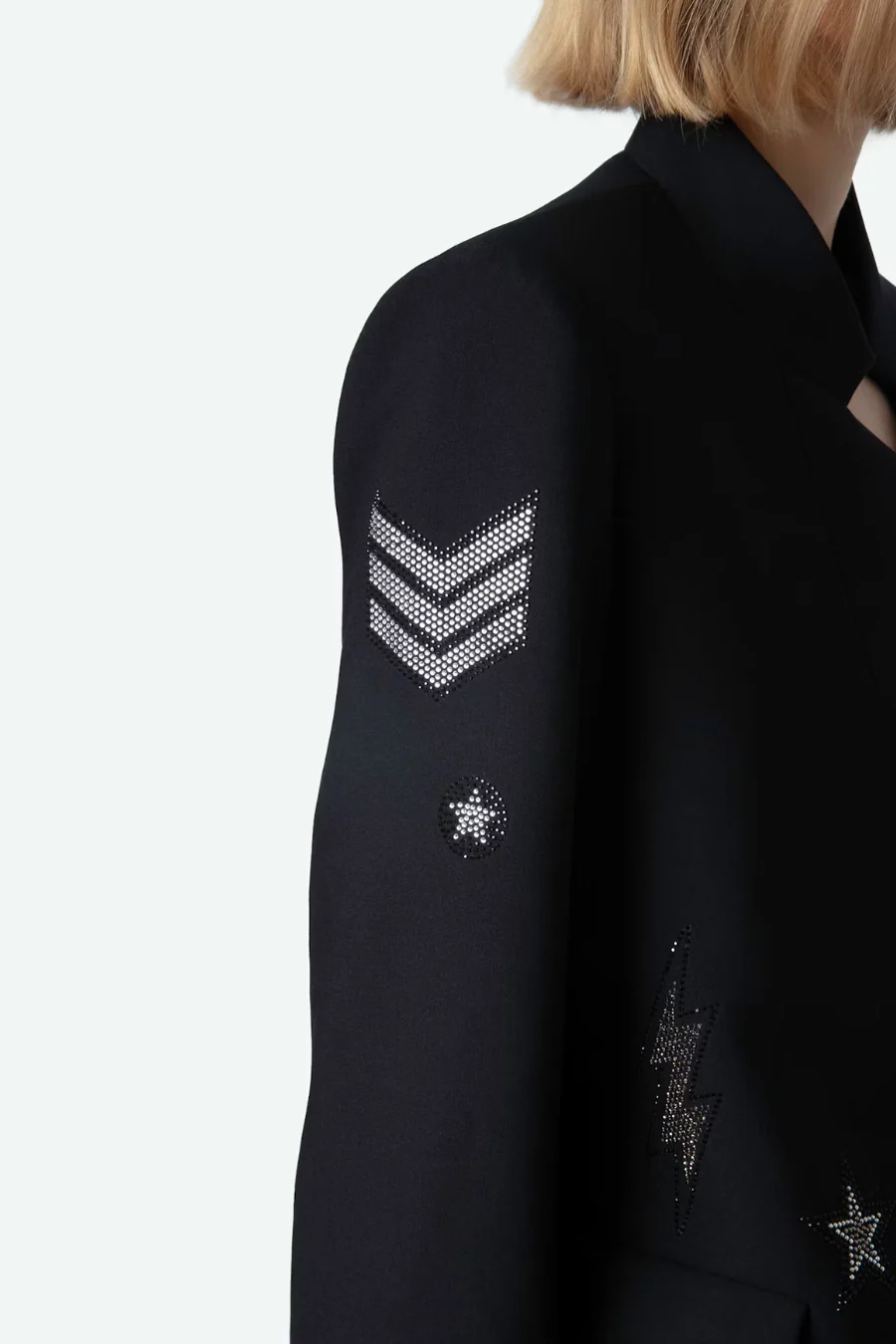 Bis Multistrass Blazer Encre - Image 5