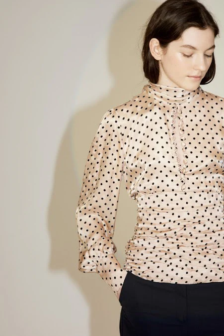 Bolette Blouse Cream Dots