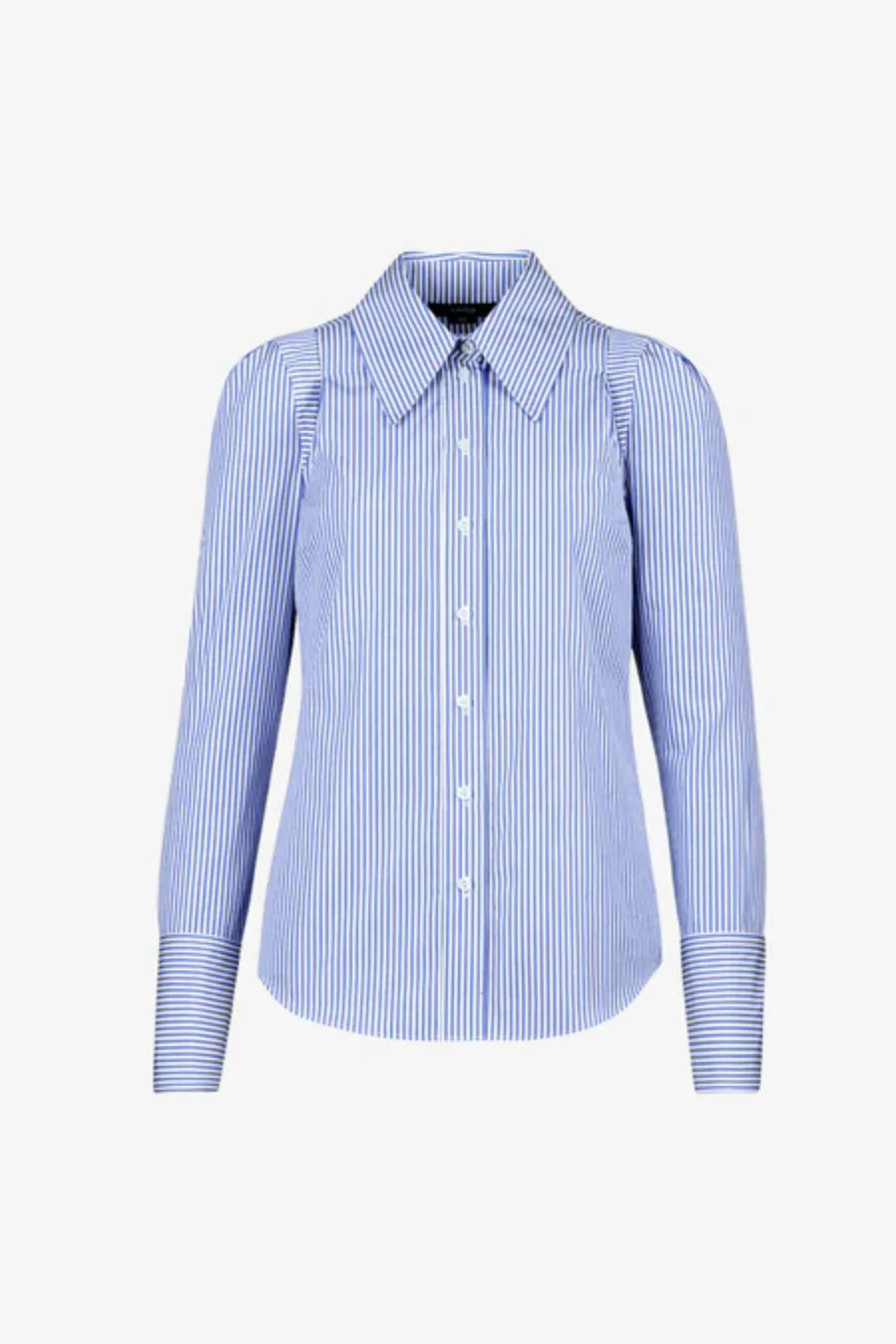 Box Pleat Shirt Blue Oxford - Image 5