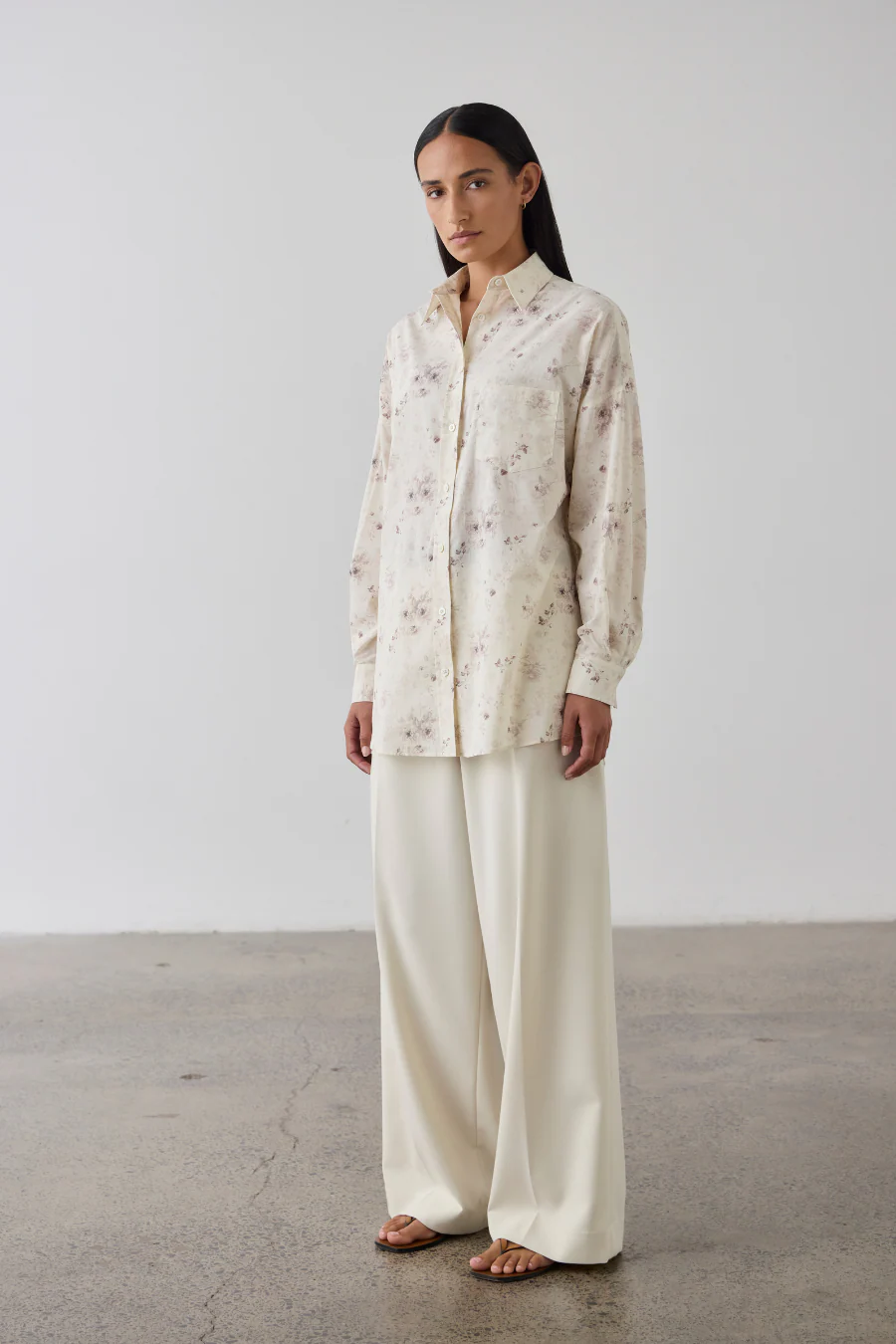 Boyfriend Shirt Floral - Image 3