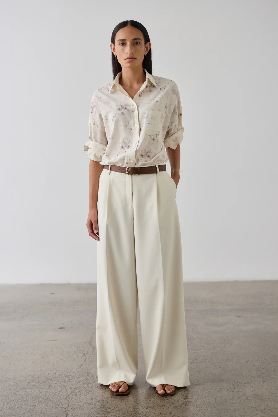 Boyfriend Shirt Floral - Image 4