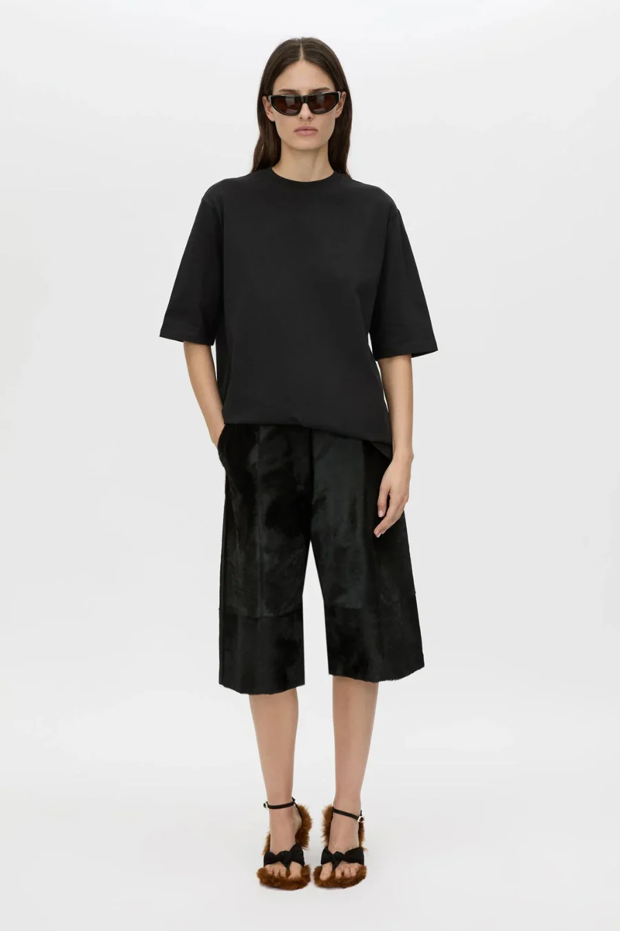 Briar Cut Out Tee Black