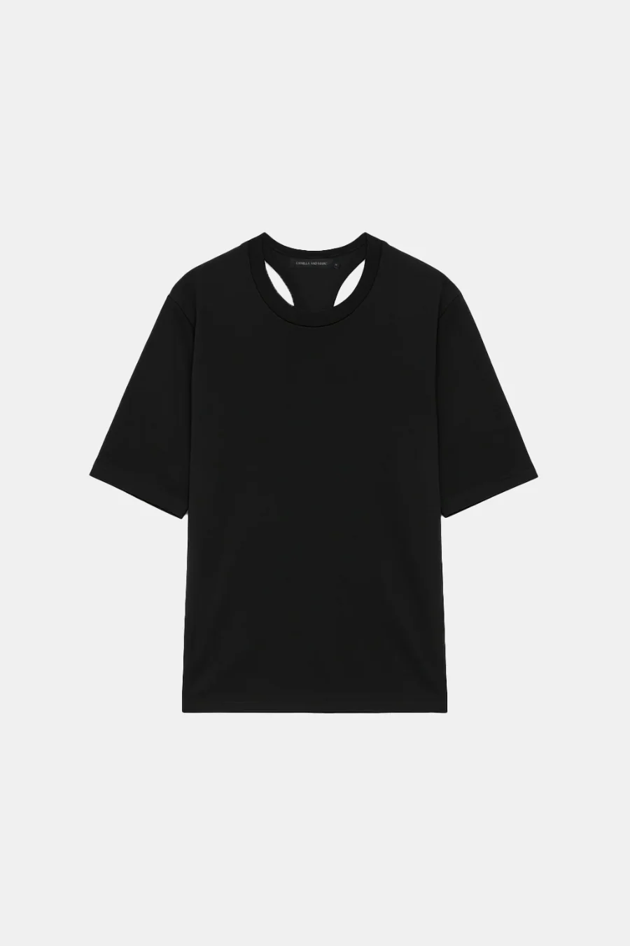 Briar Cut Out Tee Black - Image 3