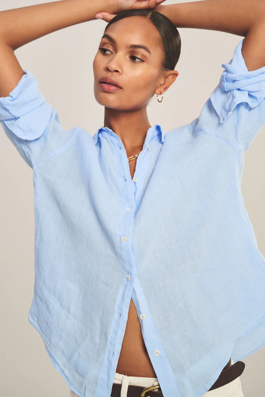 Brighton Linen Shirt Sailboat - Image 4