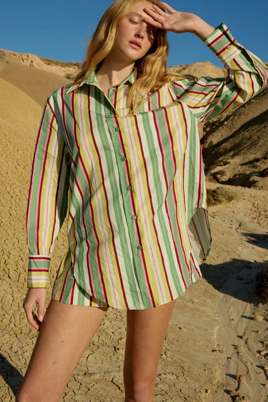 Buddy Shirt Meadow Stripe - Image 4