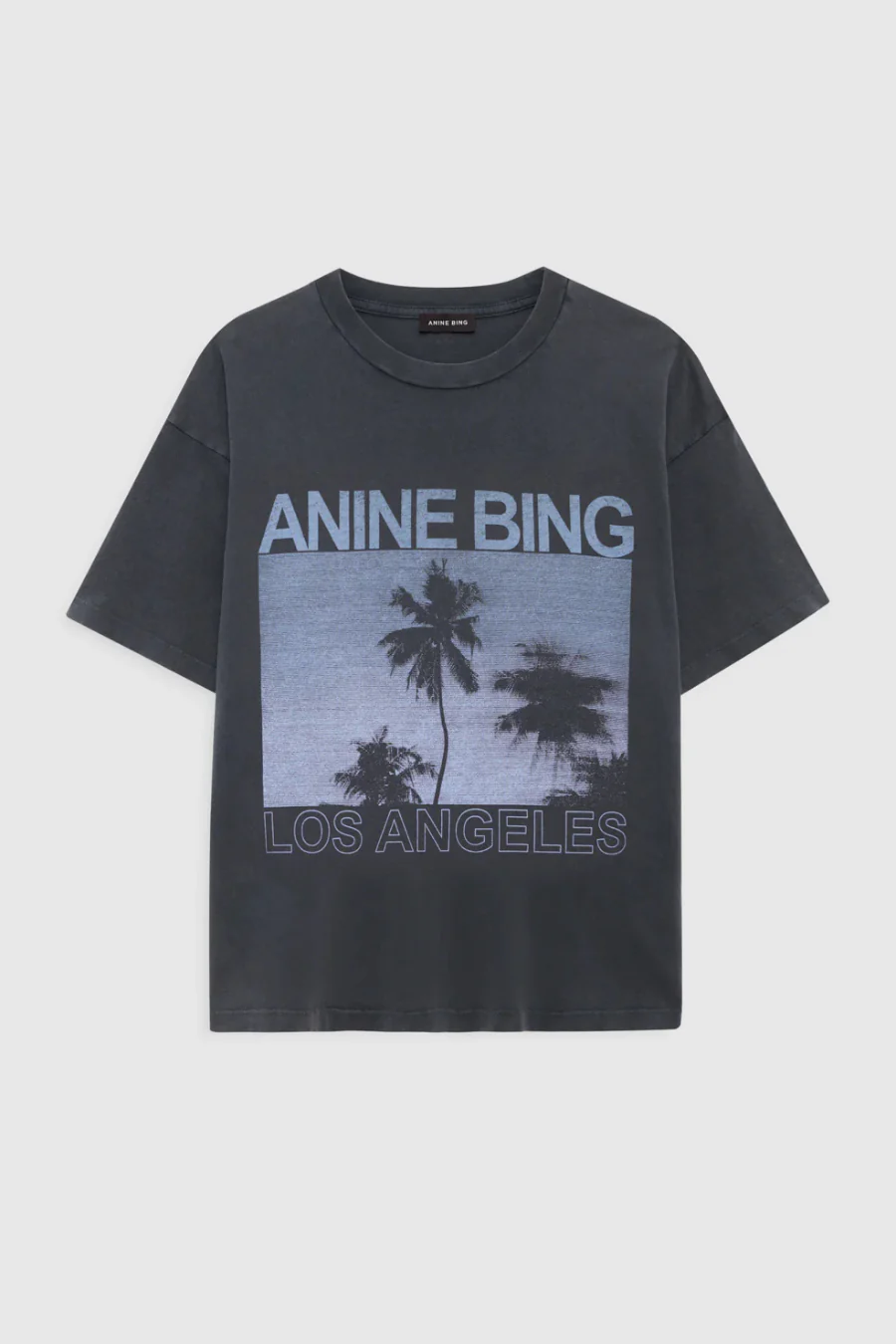 Cade Tee Palms Washed Grey - Image 3