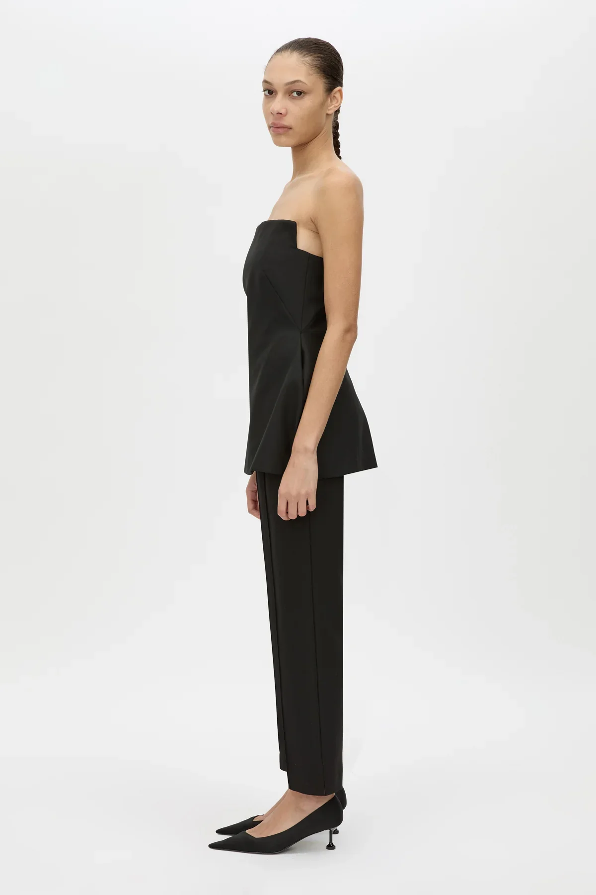 Cassie Crop Pant Black - Image 3