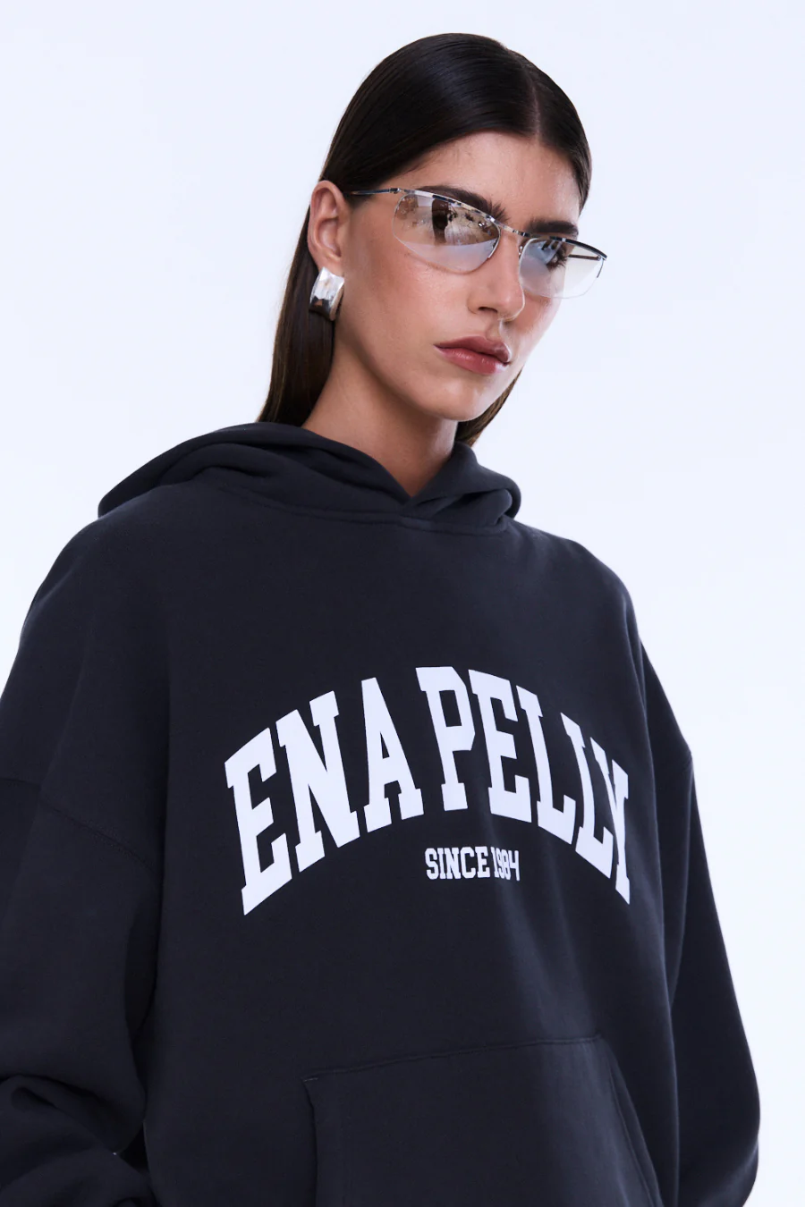 Cassie Oversized Hoodie Phantom/ Ena Pelly - Image 4