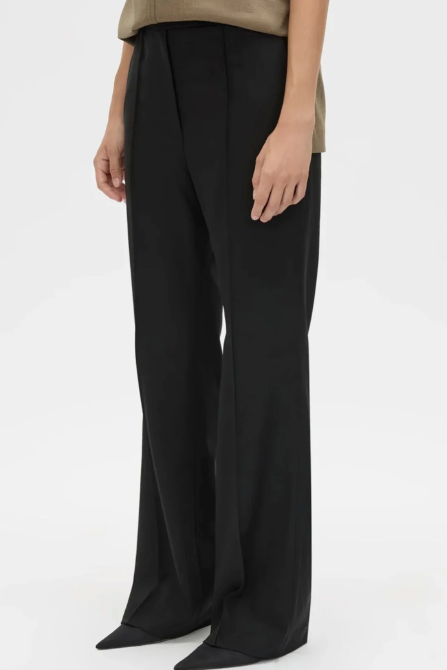 Cassie Slim Pant Black - Image 2