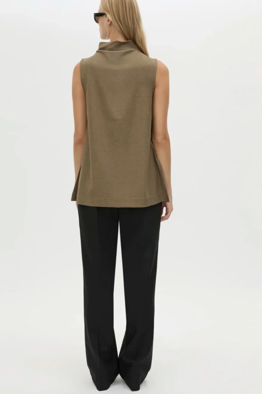 Cassie Slim Pant Black - Image 3