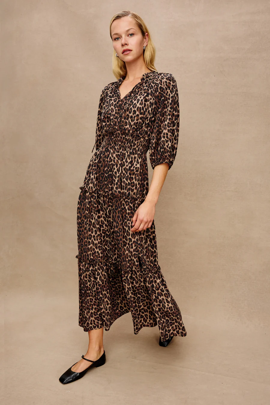 Caterine Dress Brown Nala